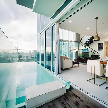 Serenity Saigon Sky Villas - Free One Way Airport Shuttle Ho Chi Minh City Bagian luar foto