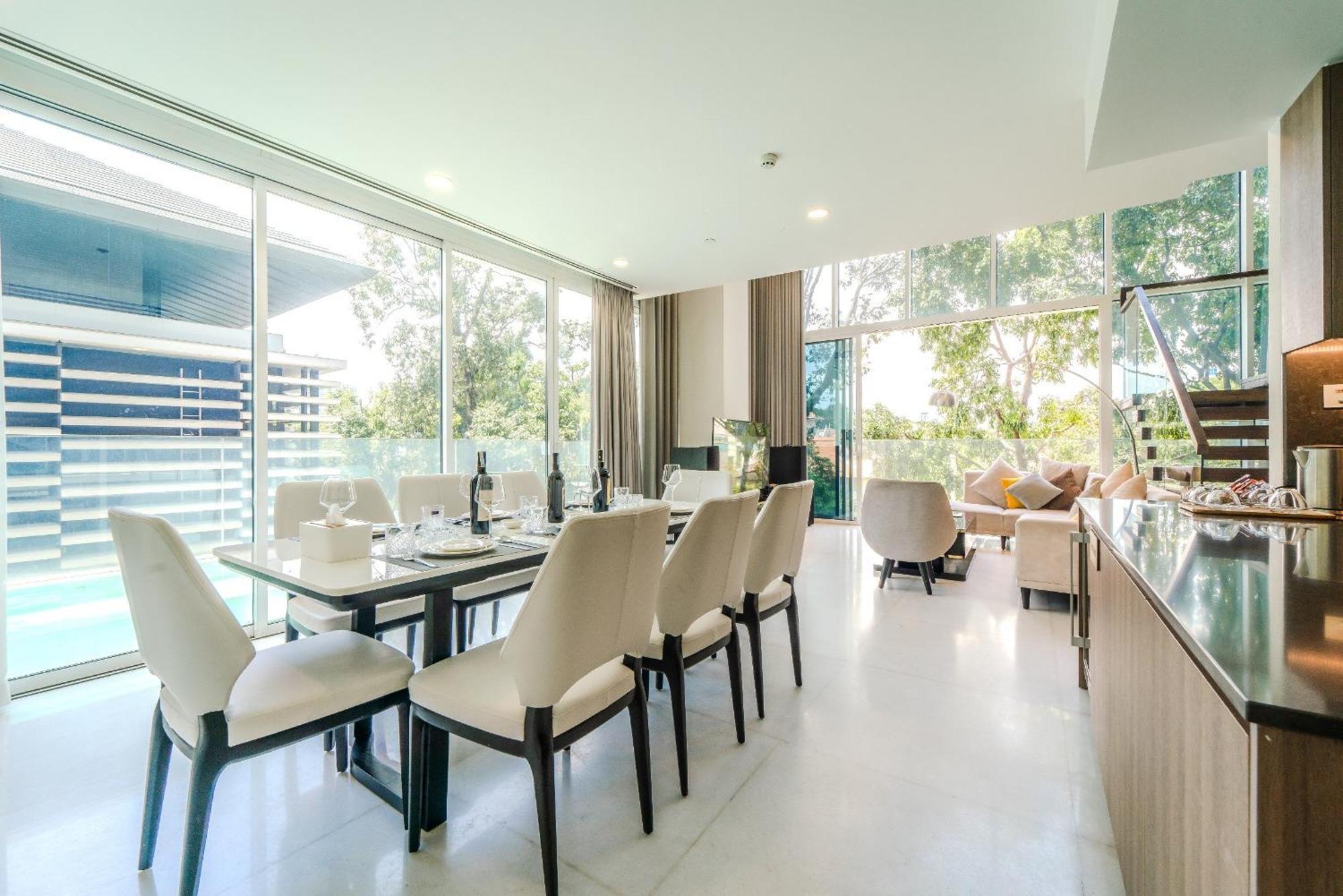 Serenity Saigon Sky Villas - Free One Way Airport Shuttle Ho Chi Minh City Bagian luar foto