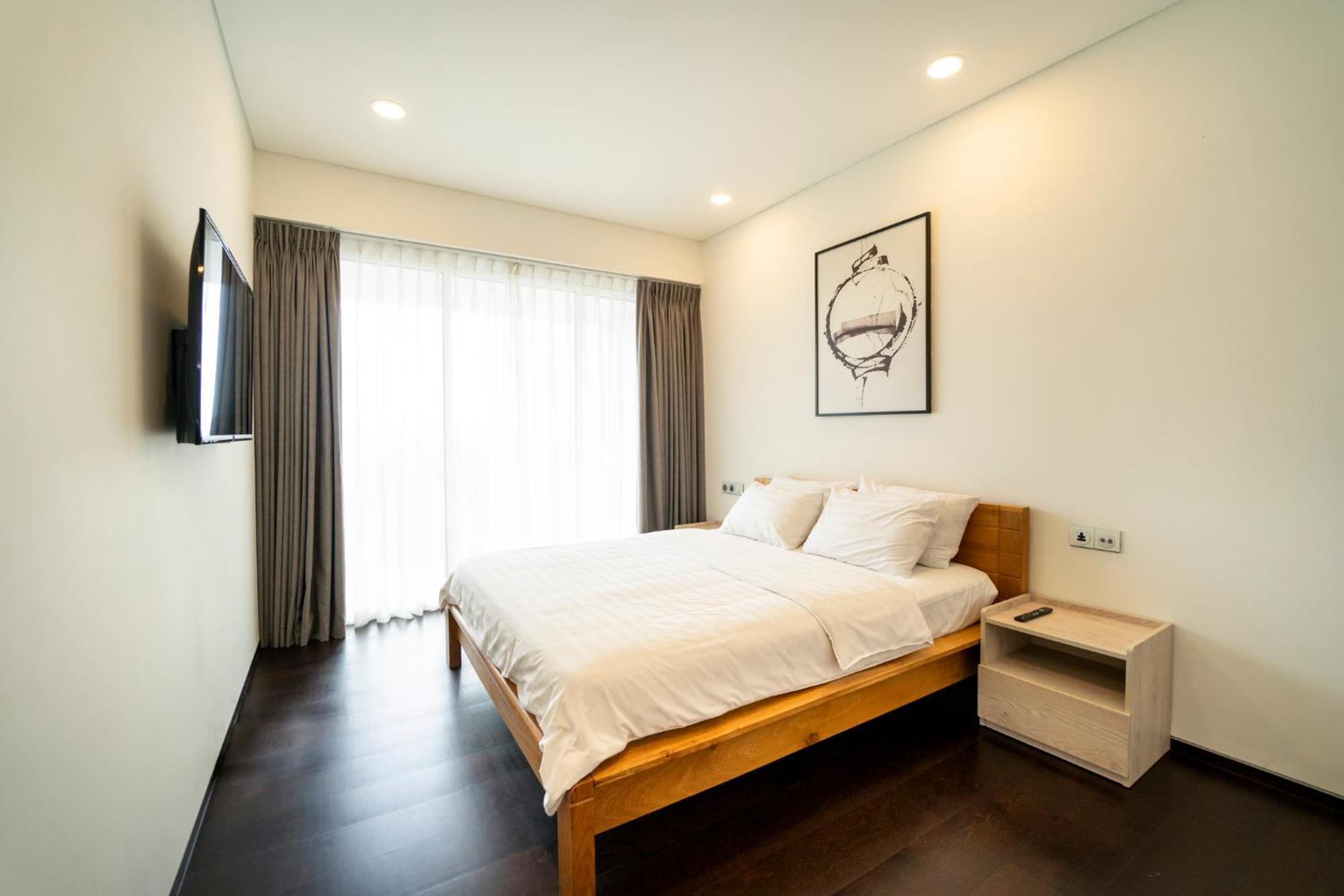 Serenity Saigon Sky Villas - Free One Way Airport Shuttle Ho Chi Minh City Bagian luar foto