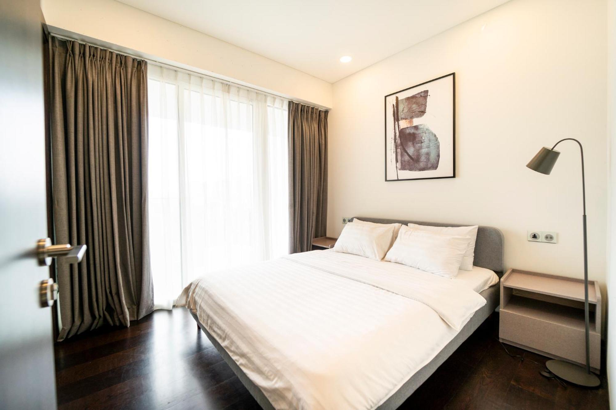 Serenity Saigon Sky Villas - Free One Way Airport Shuttle Ho Chi Minh City Bagian luar foto