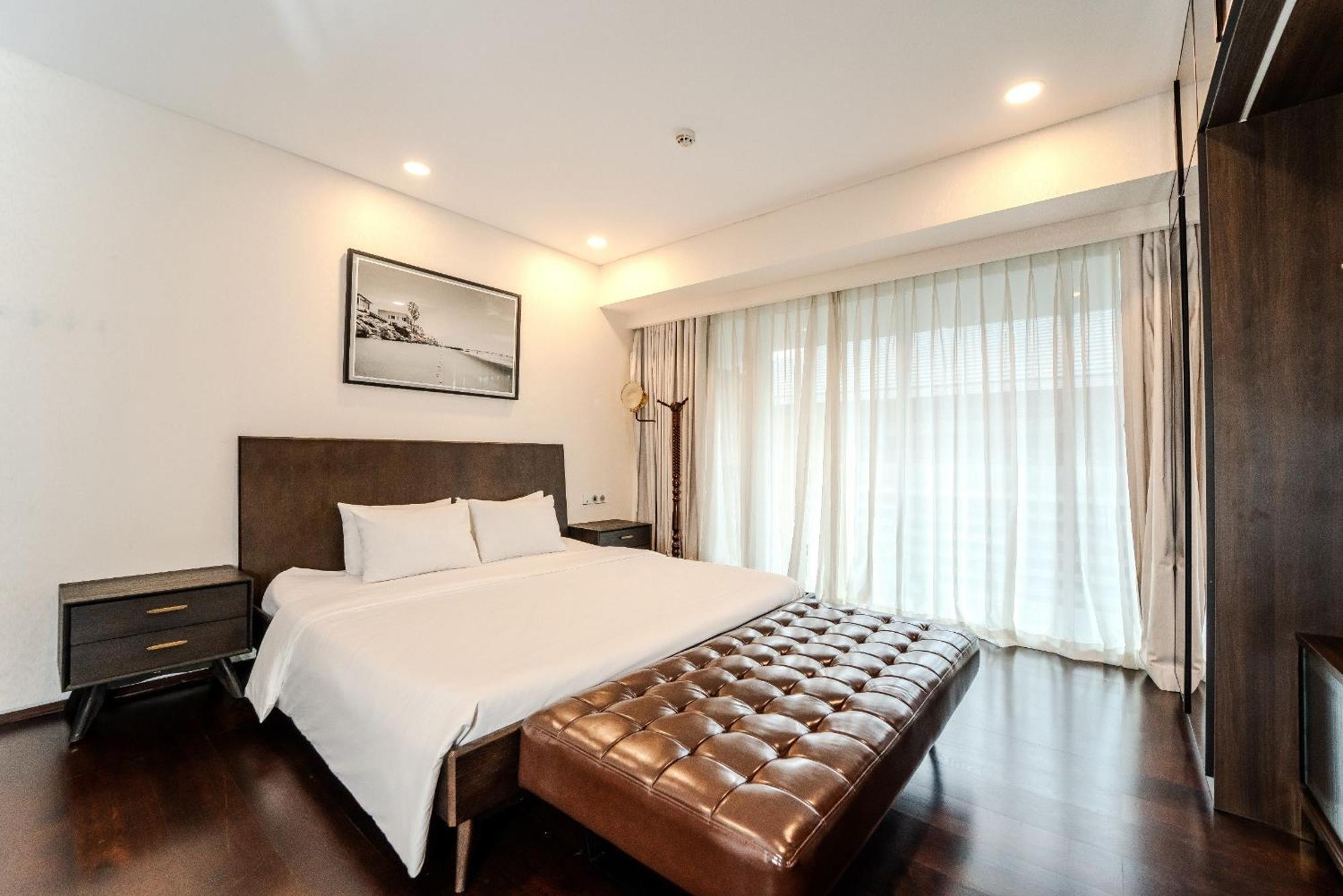 Serenity Saigon Sky Villas - Free One Way Airport Shuttle Ho Chi Minh City Bagian luar foto